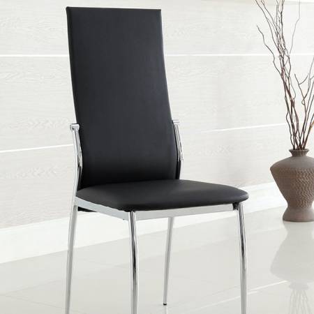 KALAWAO SIDE CHAIR IN BLACK